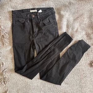 Levi's 721 Charcoal Denim Skinny Jeans